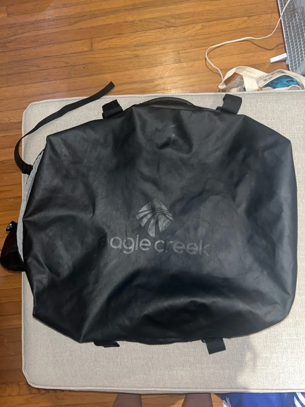 Travel Black Water-Resistant Backpack - Sleek Everyday Carry - Picture 4 of 5